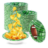 100 Pack Football Paper Bowls - Grencian