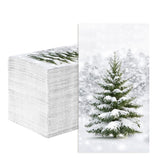 100 Pcs Christmas Tree Paper Napkin 3 Ply - Grencian
