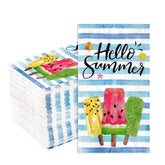 100 Pcs Paper Napkin 3 Ply Ice Cream - Grencian