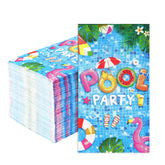 100 Pcs Paper Napkin 3 Ply Swimming Pool - Grencian