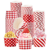 120 Pcs Summer Ice Cream Snack Cup - Grencian