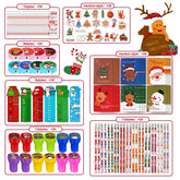 168 Pcs Stationery Set Christmas Party Favors - Grencian