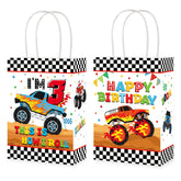 16 Pcs Monster Truck 3rd Birthday Party Goodie Bags - Grencian