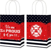 16Pcs Firefighter Party Favor Bags We Are So Proud of You Goodie Bags - Grencian
