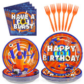 200 Pcs Dart War Party Plates and Napkins - Grencian