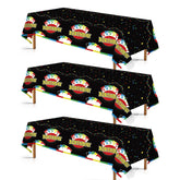 3Pcs Card Game Birthday Party Tablecloth - Grencian