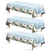 3Pcs Gone Fishing Party Tablecloth - Grencian