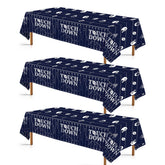 3Pcs Navy Rugby Field Party Tablecloth - Grencian