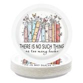 50 Pcs 9-inch Storybook Party Paper Plates - Grencian