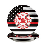 50 Pcs Firefighter Party Paper Plates - Grencian