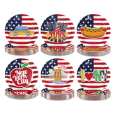 60 Pcs 9-inch New York City Party Plates - Grencian