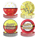 60 Pcs Anime Birthday Party Plates - Grencian
