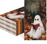 50Pcs Fall Halloween Ghost Paper Napkins 3 Ply - Grencian