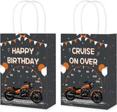 16Pcs Motorcycle Birthday Goodie Bags Dirt Bike Party Favors - Grencian