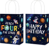 16Pcs Reach Four the Stars Goodie Bags Space 4th - Grencian