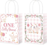 16Pcs Silly Goose Goodie Bags Pink Cute Animals - Grencian