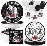 168Pcs Till Death Do Us Party Bachelorette Supplies - Grencian