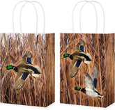 16Pcs Mallard Duck Hunting Goodie Bags - Wildlife Party Favors - Grencian