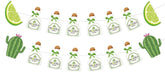 Margarita Birthday Banner - Tequila Lime Party Decorations for Bachelorette - Grencian