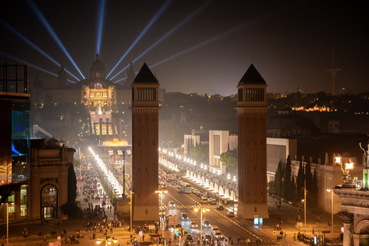 La Merce Barcelona party with Catalan decorations, festive tableware, and themed party supplies