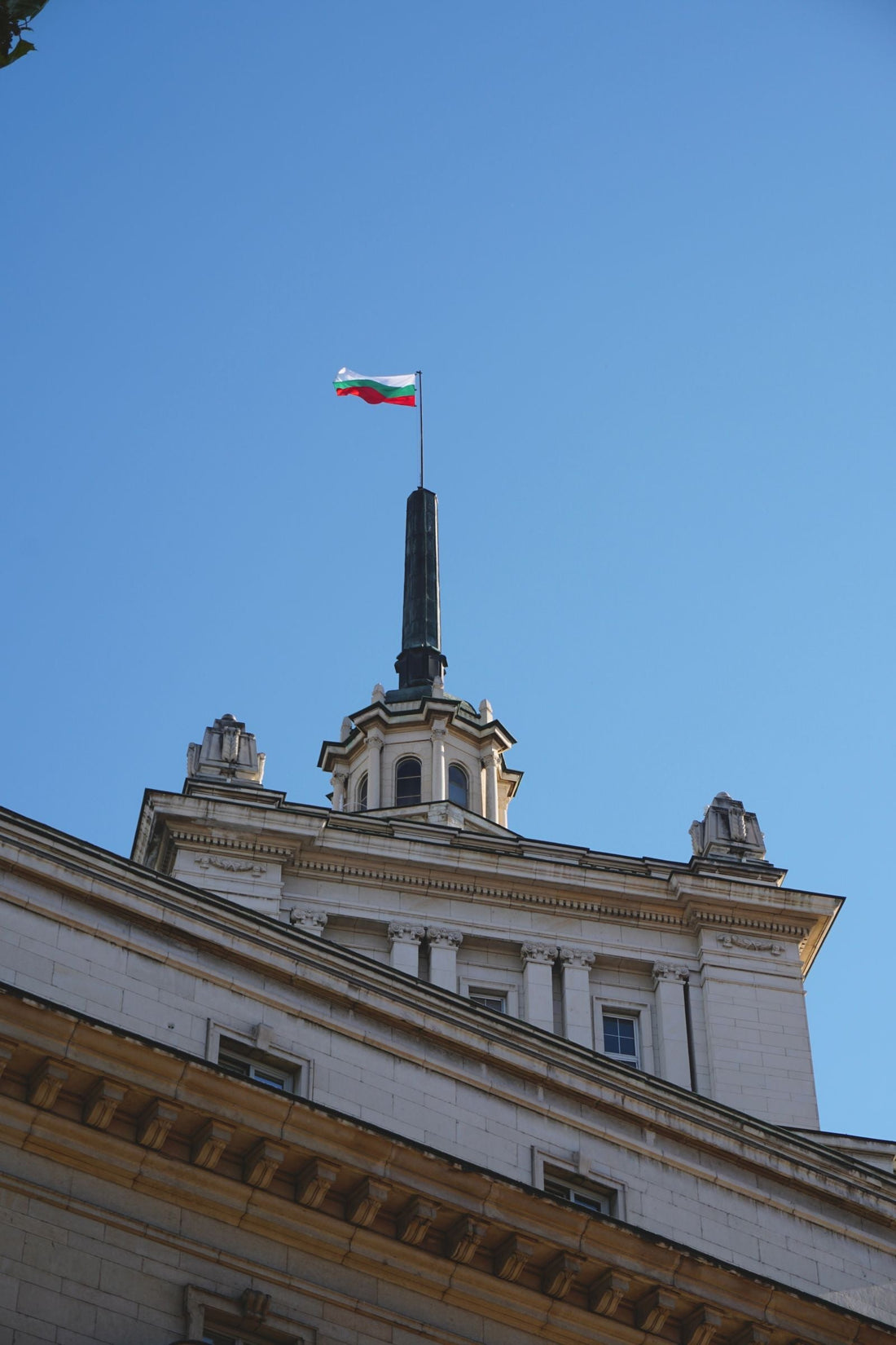 Bulgaria Unification Day party with national flag decorations, patriotic tableware, and themed party supplies