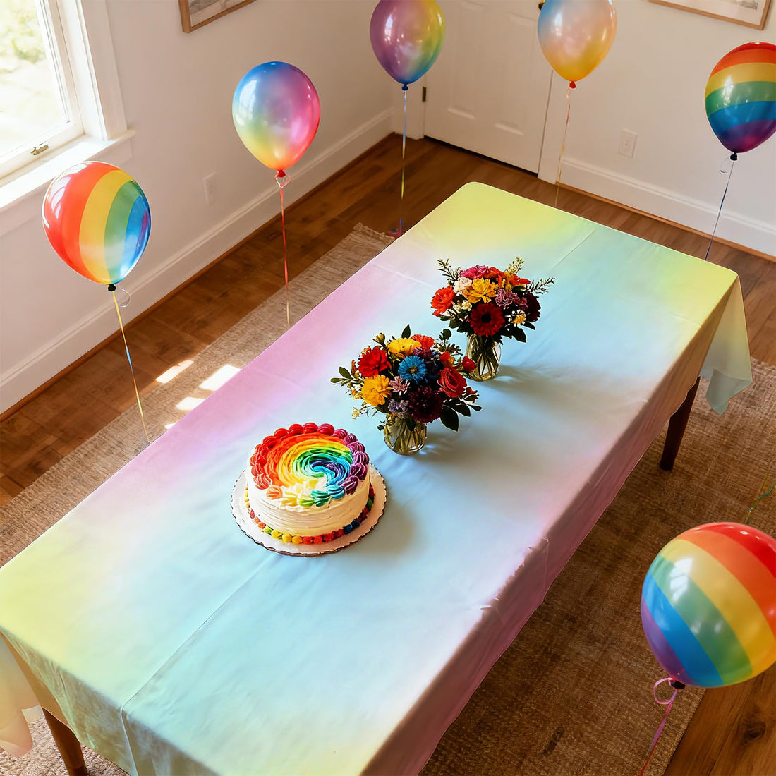 Rainbow party supplies