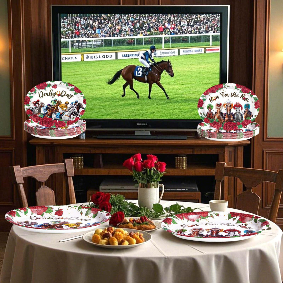 Kentucky derby party decorations