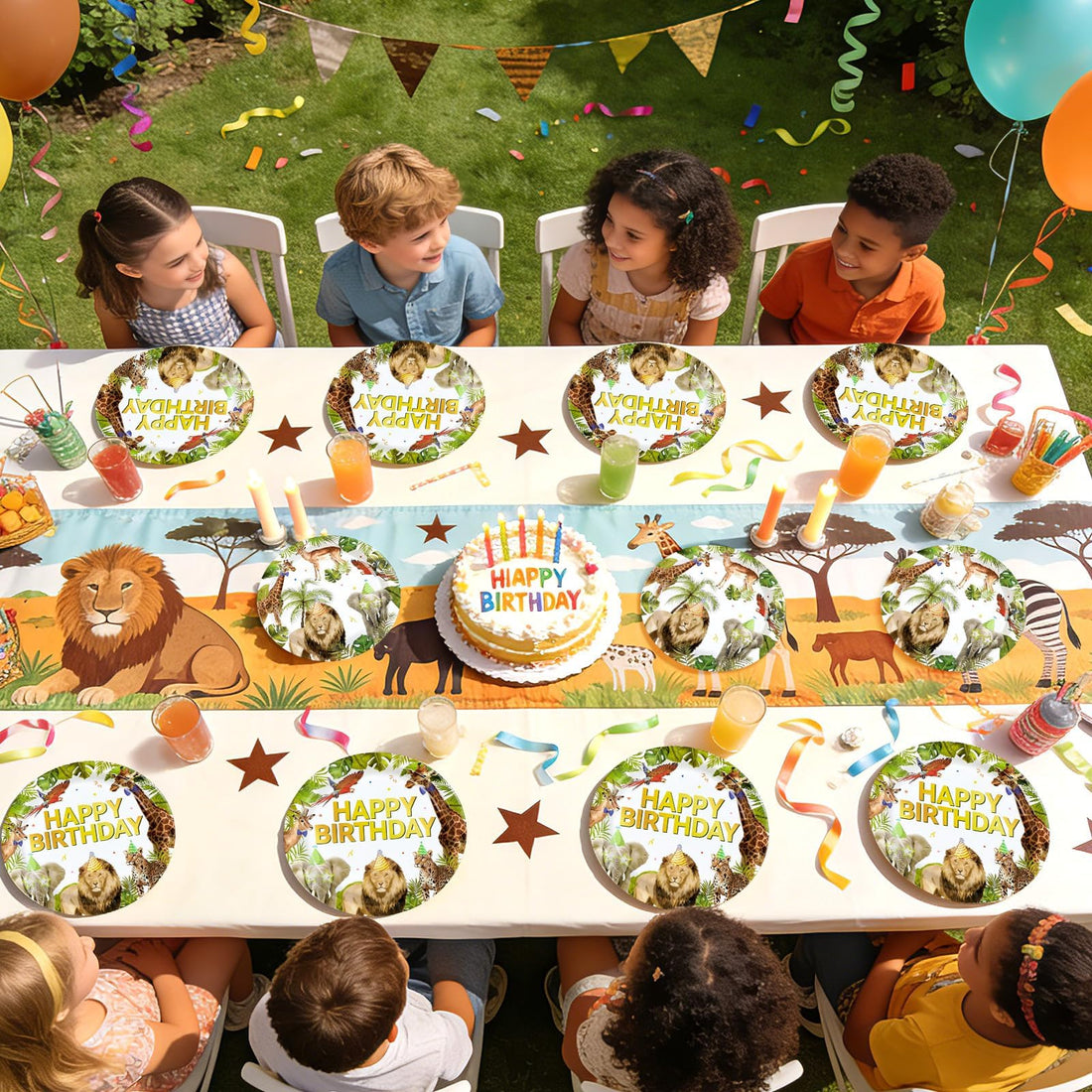 Safari birthday party supplies