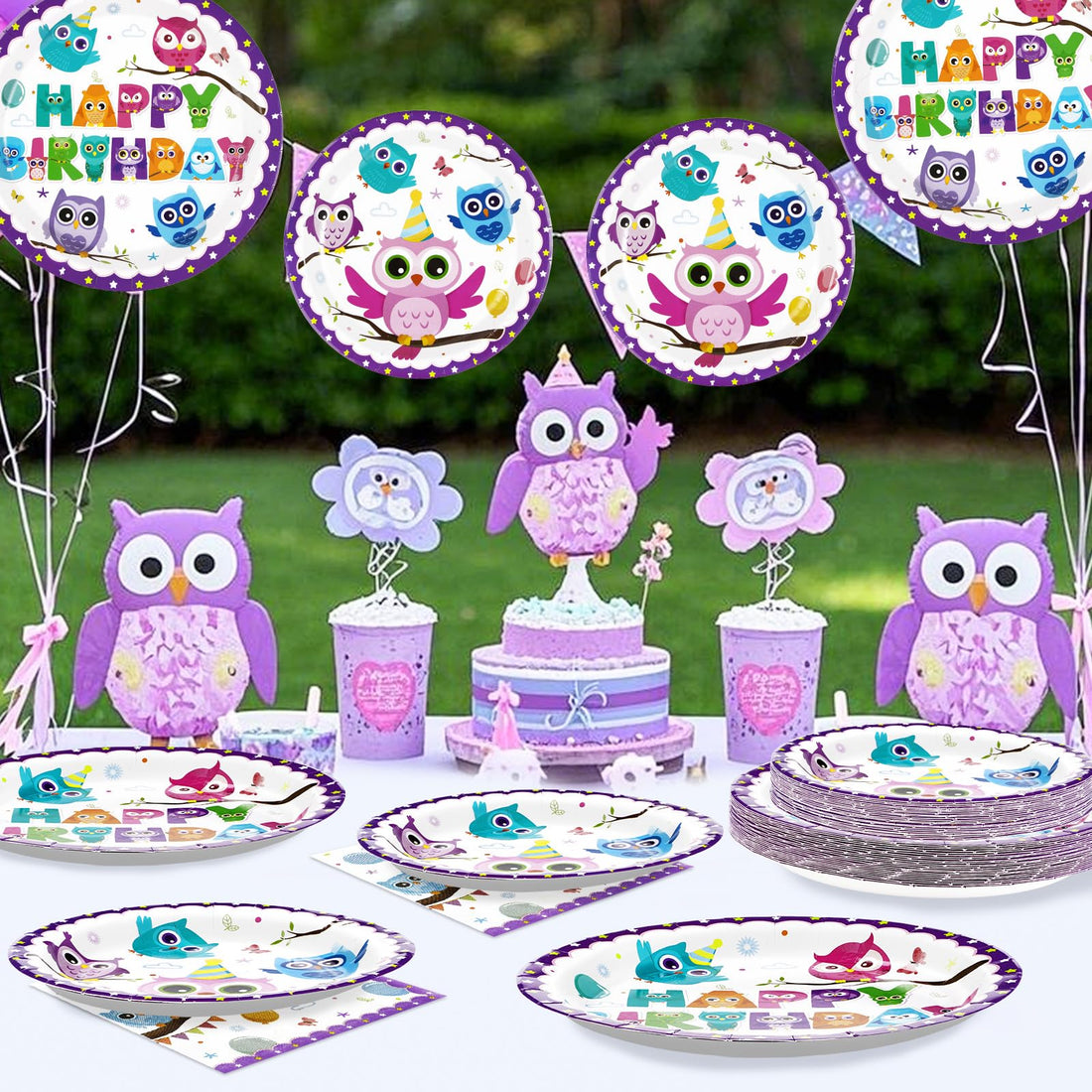 Owl party supplies