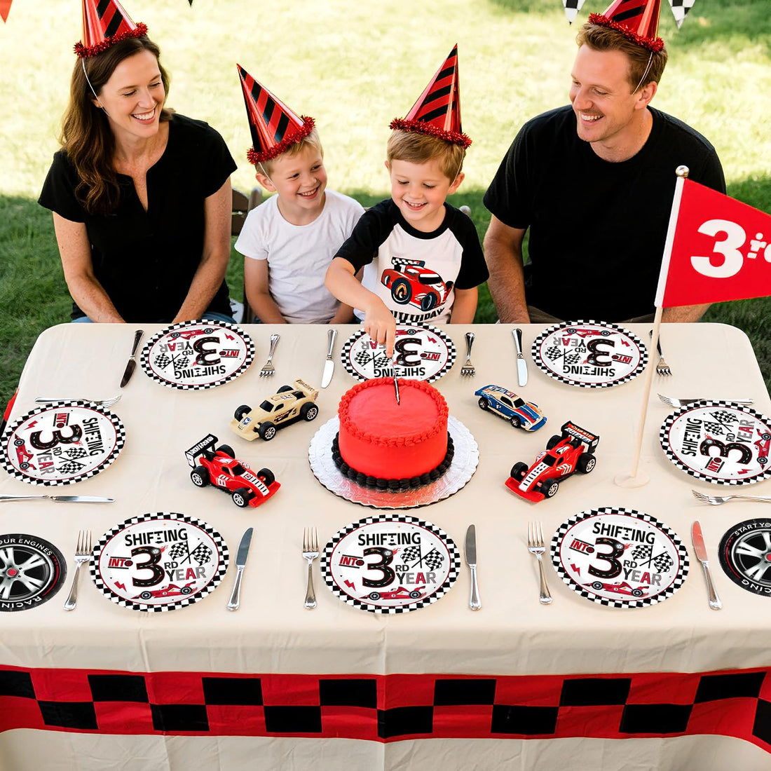 Race car party supplies