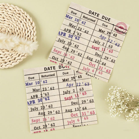 100 Pcs Book Themed Party Napkins - Grencian