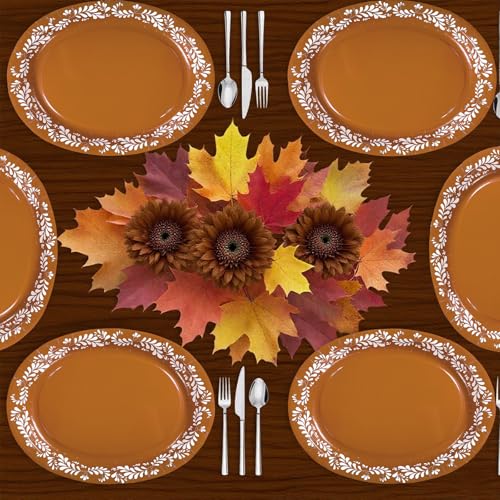 100 Pcs Mexican Cielito Lindo Clay Oval Party Paper Plates - Grencian