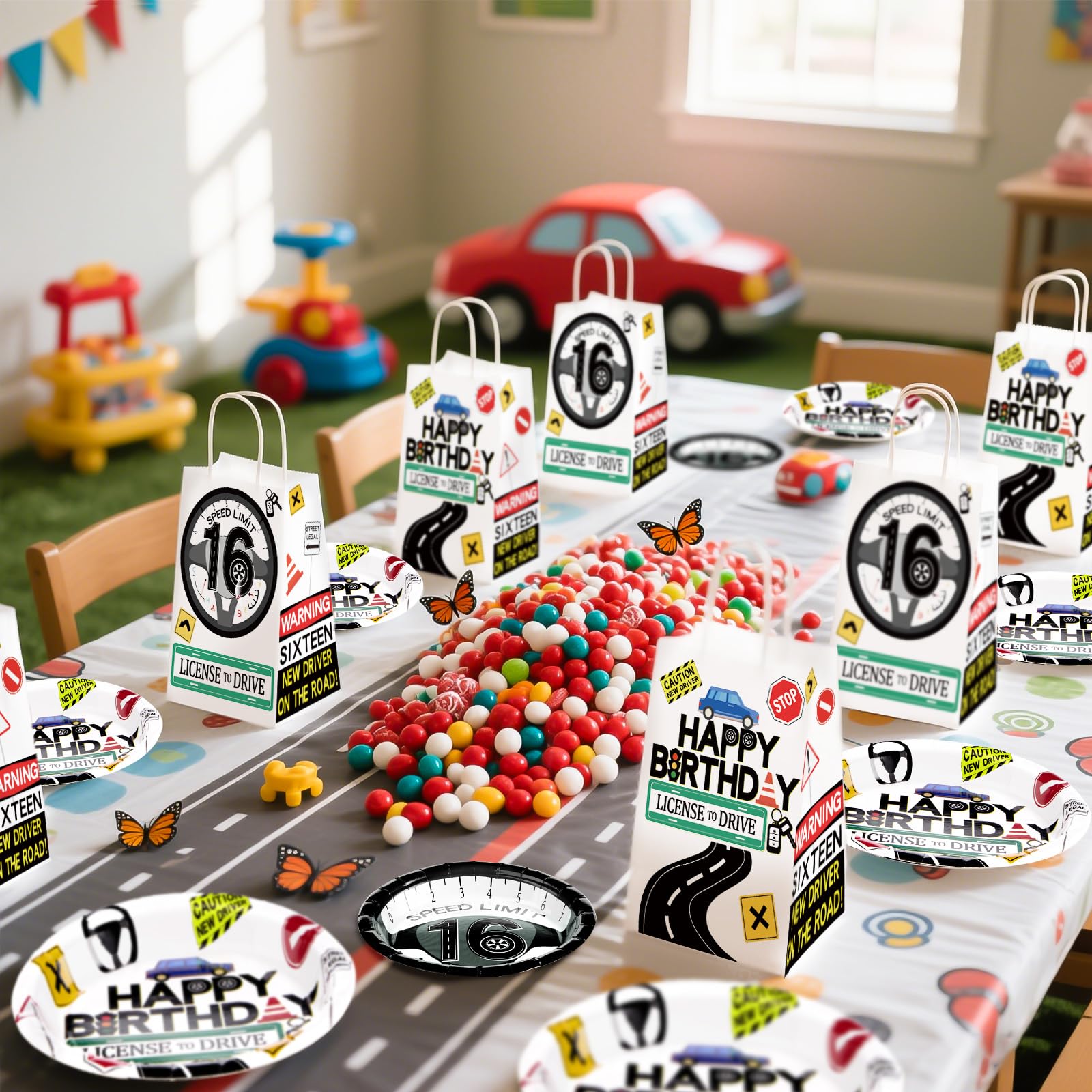 16 Pcs Drivers License 16th Birthday Party Goodie Bags - Grencian
