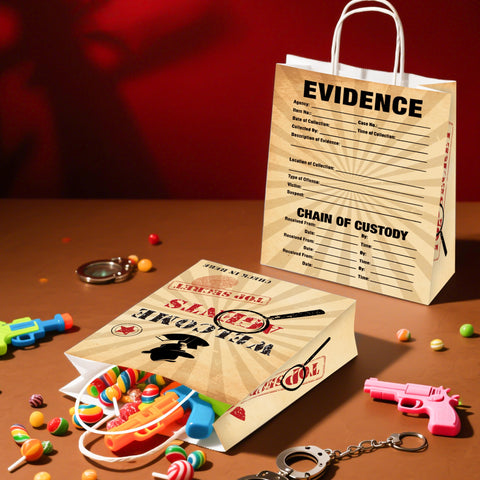 16 Pcs Spy Birthday Party Goodie Bags - Grencian