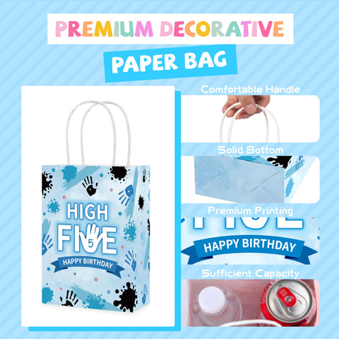 16 Pcs Hi Five Birthday Party Goodie Bags - Grencian