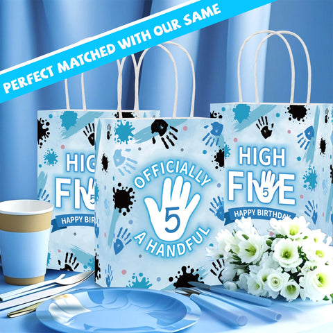 16 Pcs Hi Five Birthday Party Goodie Bags - Grencian