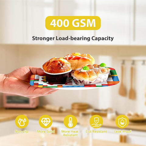 191Pcs Building Block Birthday Party Supplies - Colorful Block Plates Napkins Cups Banner Tablecloth Set Serves 24 - Grencian