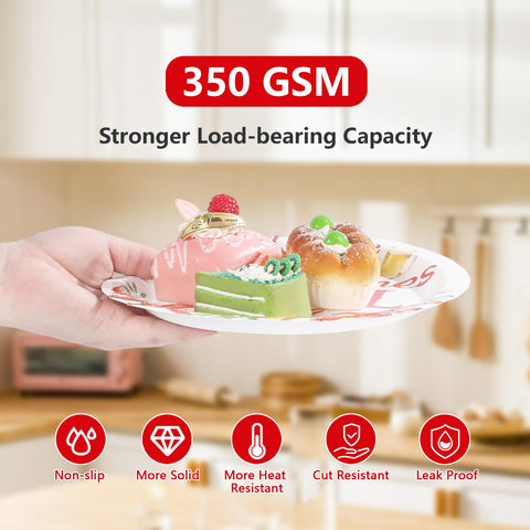 200 Pcs Crab Boil Party Plates and Napkins - Grencian