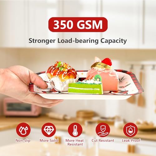 200 Pcs Funny Xmas Story Party Plates and Napkins - Grencian