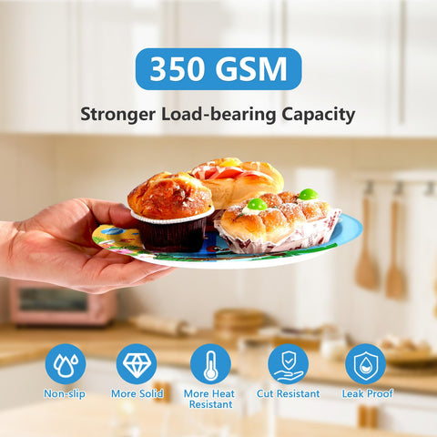 200 Pcs Hawaiian Santa Party Plates and Napkins - Grencian