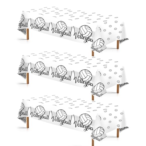 3Pcs Volleyball Party Tablecloth - Grencian