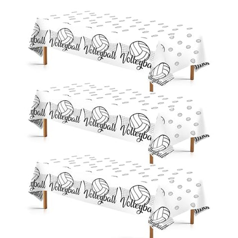 3Pcs Volleyball Party Tablecloth - Grencian