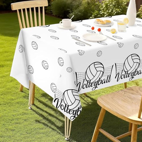 3Pcs Volleyball Party Tablecloth - Grencian