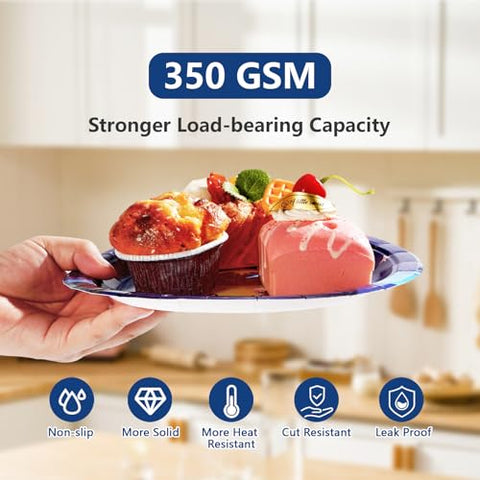 50 Pcs Christmas Nativity Party Paper Plates - Grencian