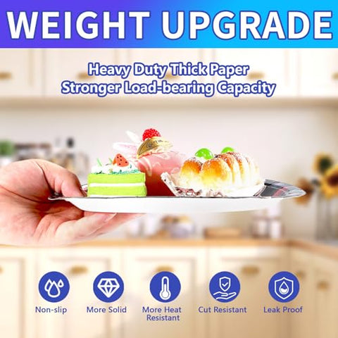 60 Pcs Dia De Los Muertos Party Plates - Grencian