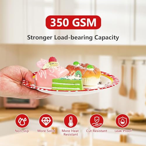 96 Pcs Cartoon Mouse 2nd Birthday Party Plates and Napkins - Grencian