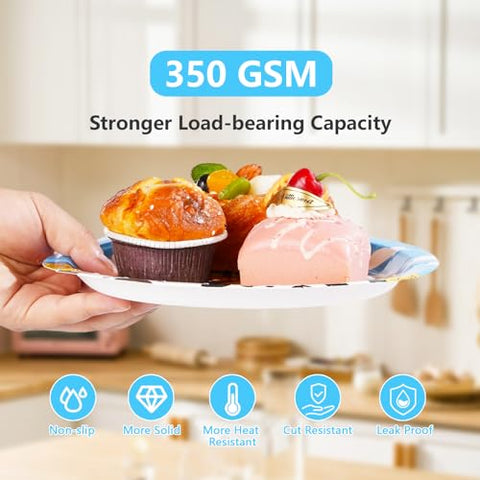96 Pcs Cartoon Toy 2nd Birthday Party Plates and Napkins - Grencian
