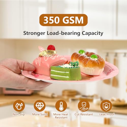 96 Pcs Cute Dog Party Plates and Napkins - Grencian