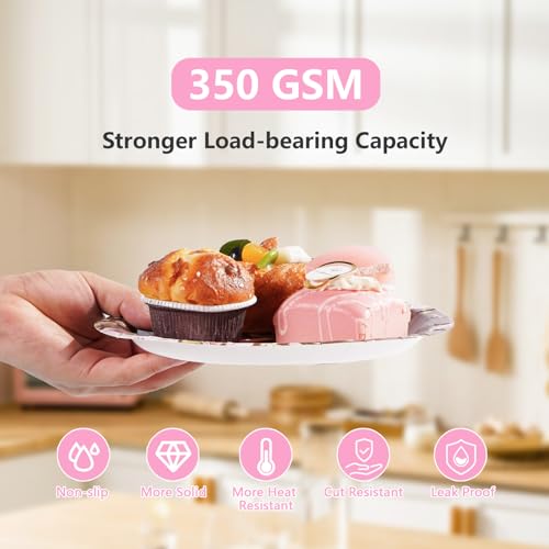 96 Pcs Feliz Cumpleaños Party Plates and Napkins - Grencian