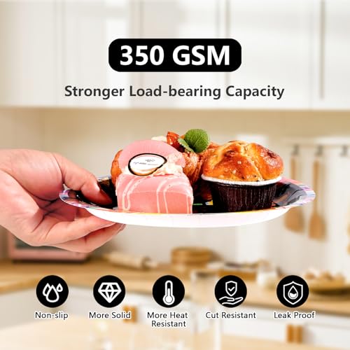 96 Pcs Fiesta Mexican Party Plates and Napkins - Grencian